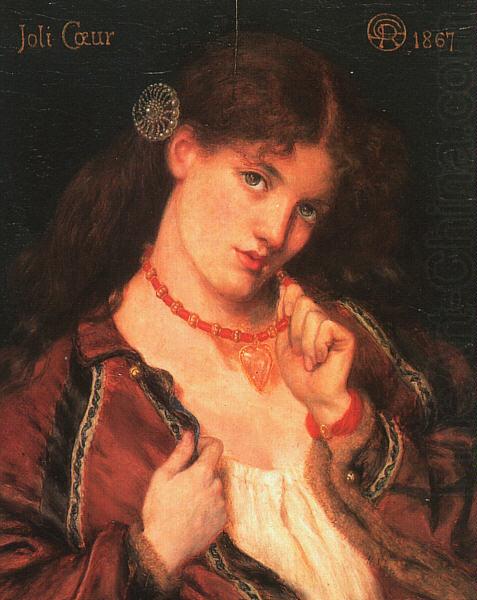 Joli Coeur, Dante Gabriel Rossetti